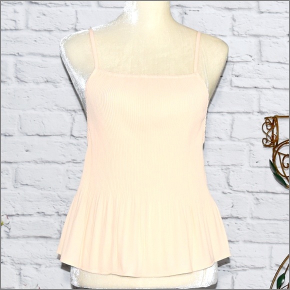 ❣️ESLEY Lacy Pleated Cami #26e03p06a014b2ll10 - Picture 2 of 7